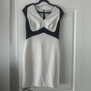 The Limited Scandal Collection Black and White Dress